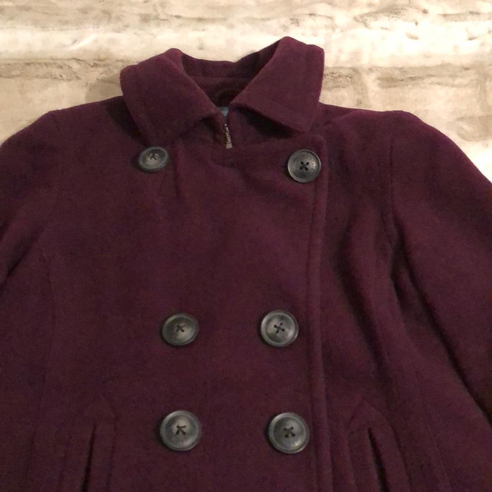 Aeropostale Wool Blend Bomber Jacket - Picture 3 of 5